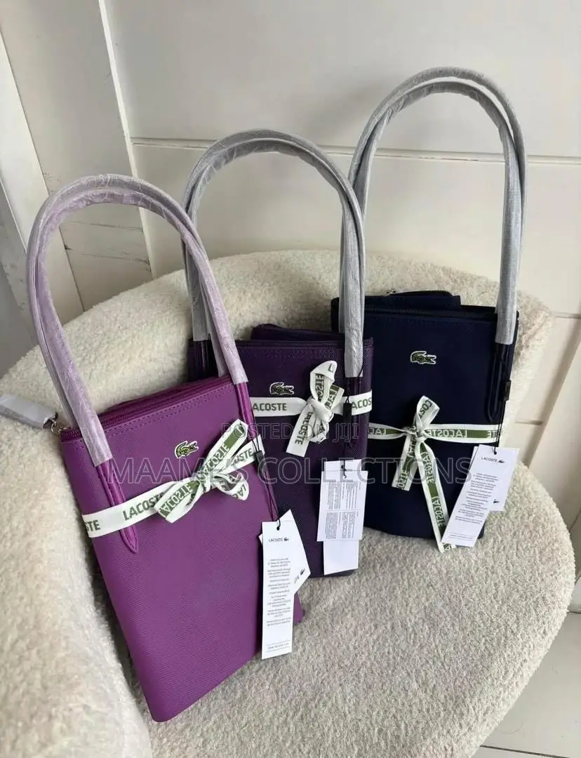 Lacoste Tote Shoulder Bag / Shopping Bag Large Capacity