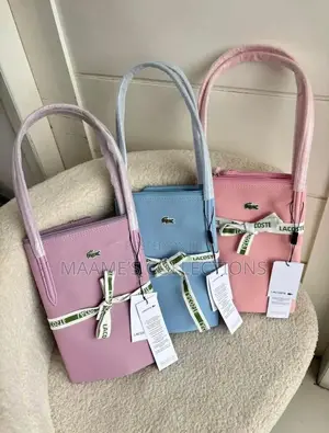 Lacoste Tote Shoulder Bag / Shopping Bag Large Capacity