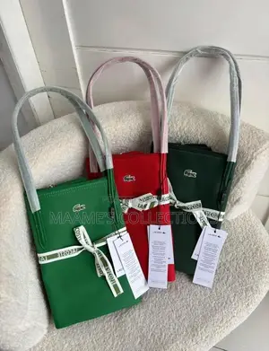 Lacoste Tote Shoulder Bag / Shopping Bag Large Capacity