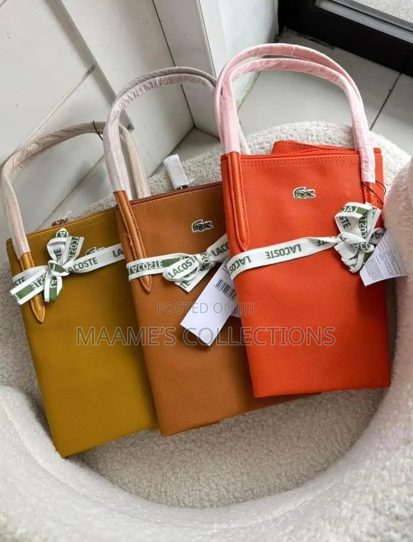 Lacoste Tote Shoulder Bag / Shopping Bag Large Capacity