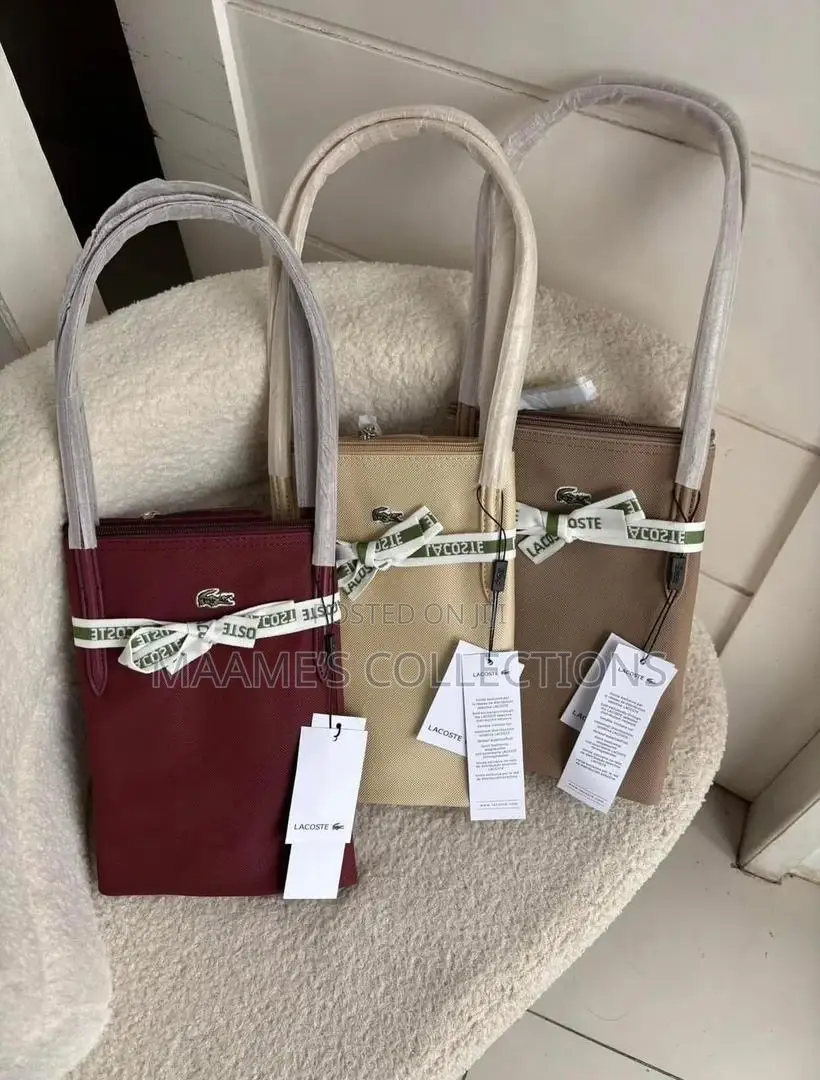 Lacoste Tote Shoulder Bag / Shopping Bag Large Capacity