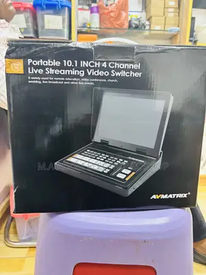 Av Matrix 10”4 Channel Videos Switcher