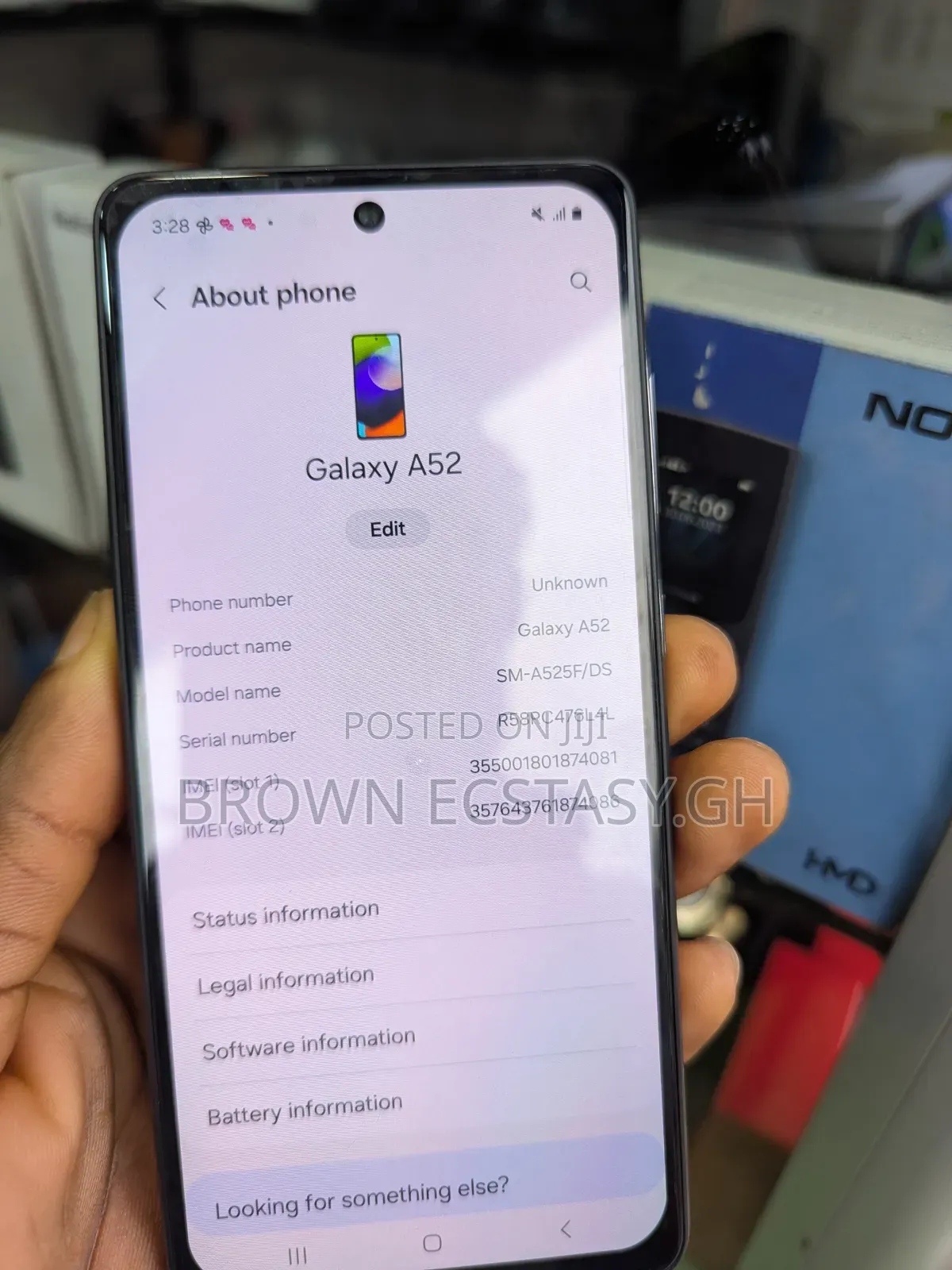 Samsung Galaxy A52 5G 128 GB Black