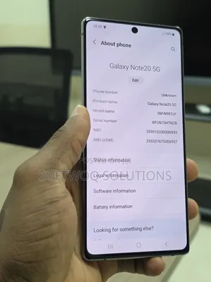 Samsung Galaxy Note 20 5G 128 GB Black