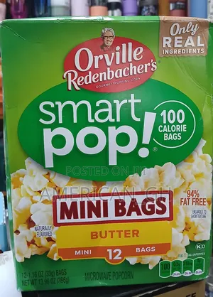 Smart Pops Min Bags Popcorn