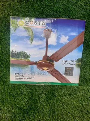 Costa Long Blade Ceiling Fan – Powerful Cooling Stylish Design
