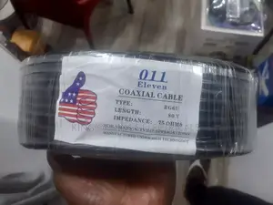 High-Quality Coaxial Cable – Strong Signal Durable Design