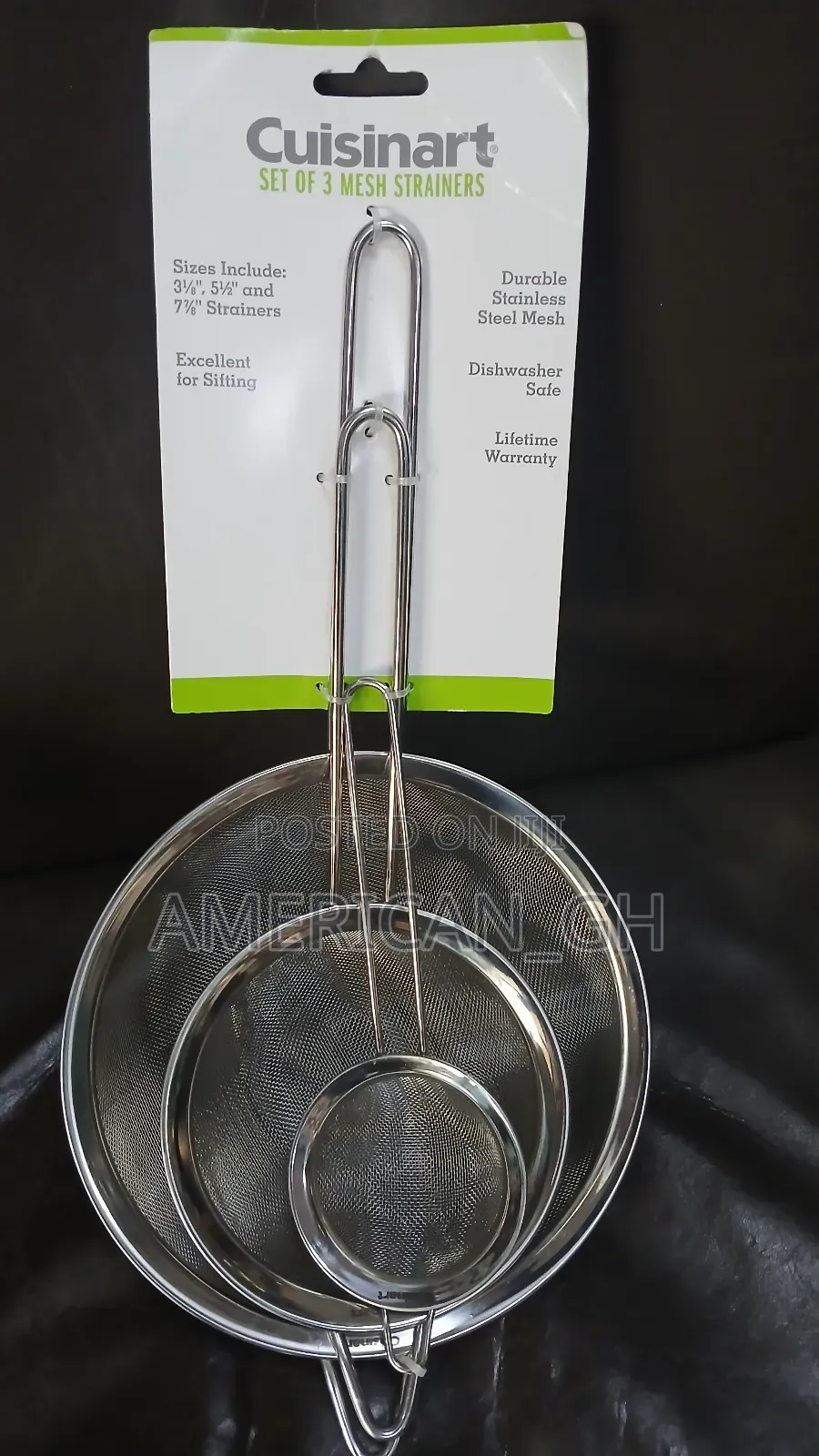 Cuisinart Set of 3 Mesh Strainers