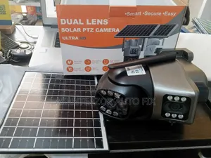 Solar CCTV Camera Dual Lens 4g