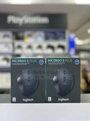 Logitech Mx Ergo S Advanced Wireless Trackball Mouse,