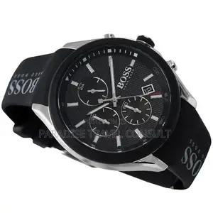 Hugo Boss Velocity 44mm Watch Silicone Strap