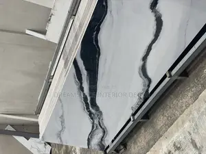Glossy Marble Sintered Stone (15mm) for Kitchen Cabinets Tops