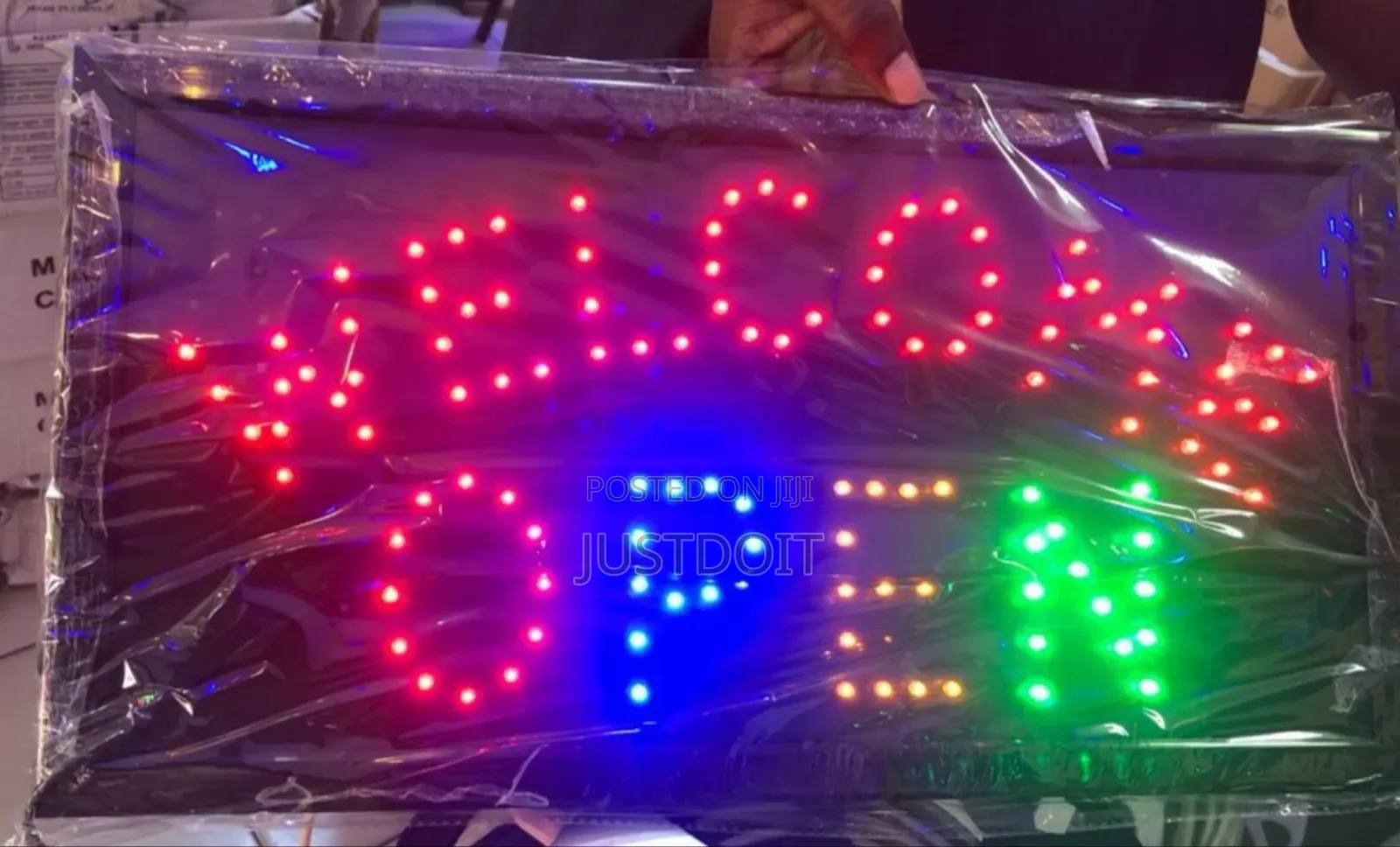 Led Welcome / Open Neon Sign