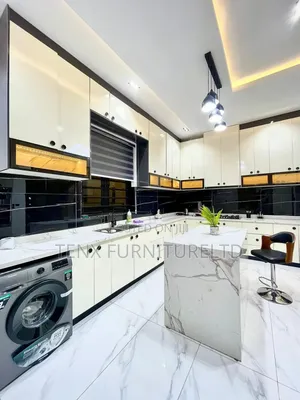 Kitchen Unit Set (With Glass Doors)