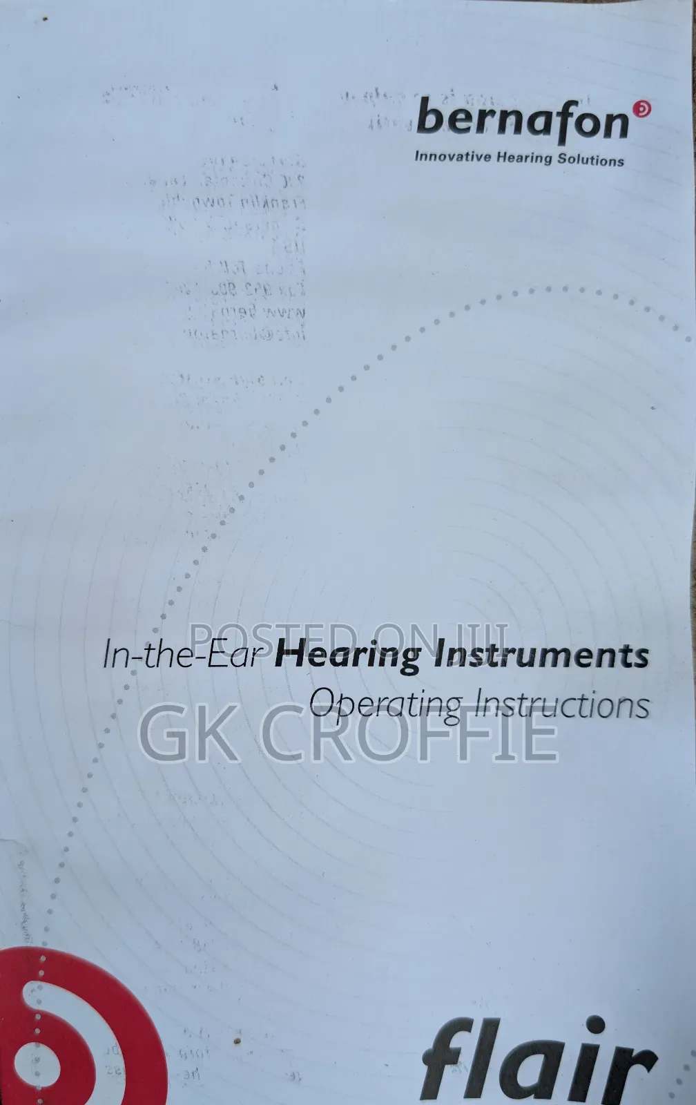 Bernafon Hearing Aid