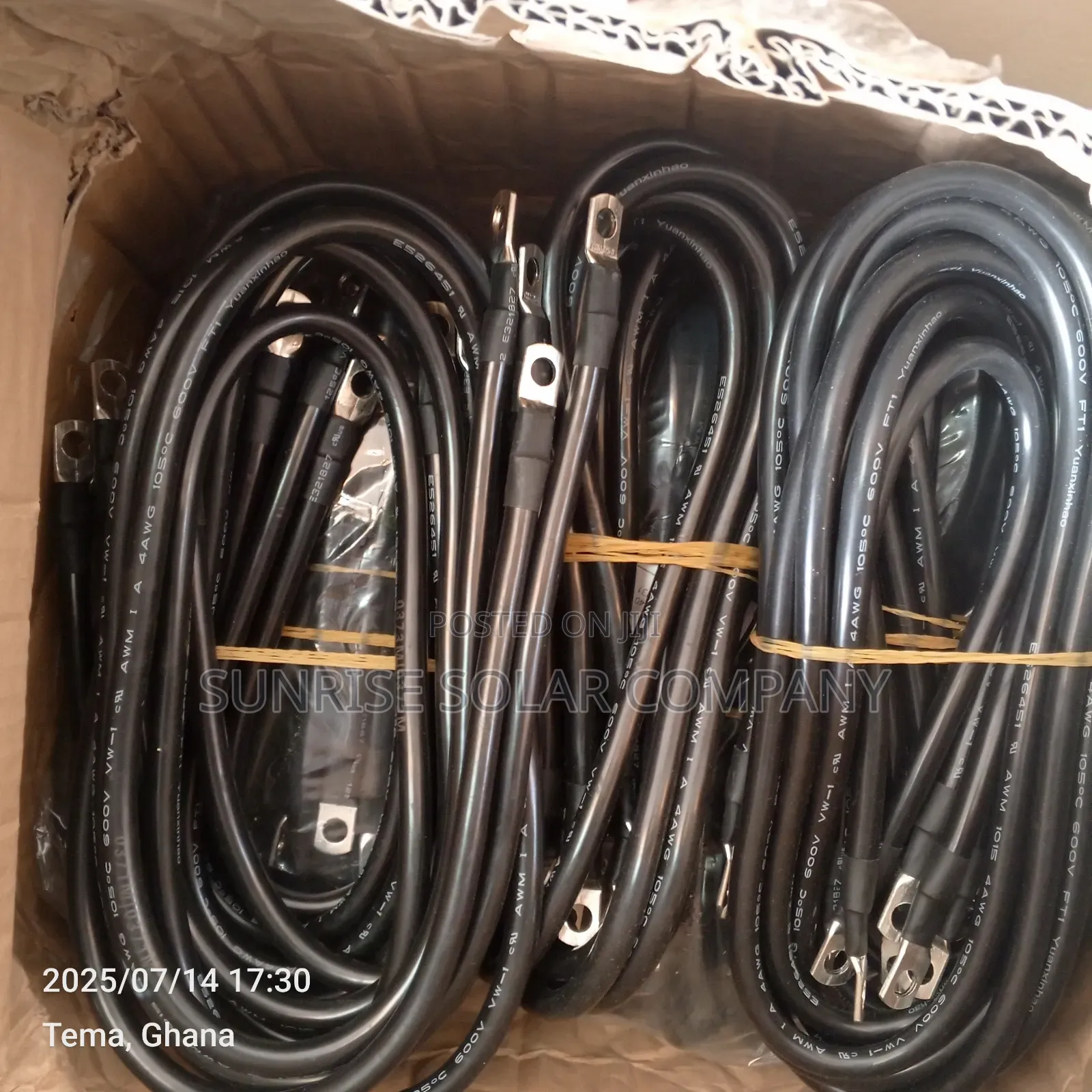 Solar Battery Cable 25mm