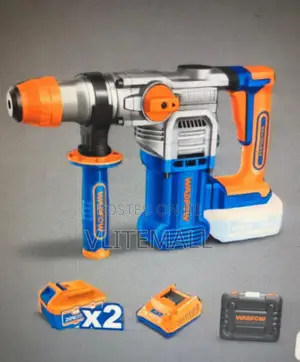 Wadfow 20v Cordless Rotary Hammer 28mm With Two Batteries - Wlm1b282re