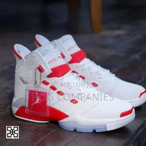 Air Jordan 6 Retro White Red Sneakers – Unisex