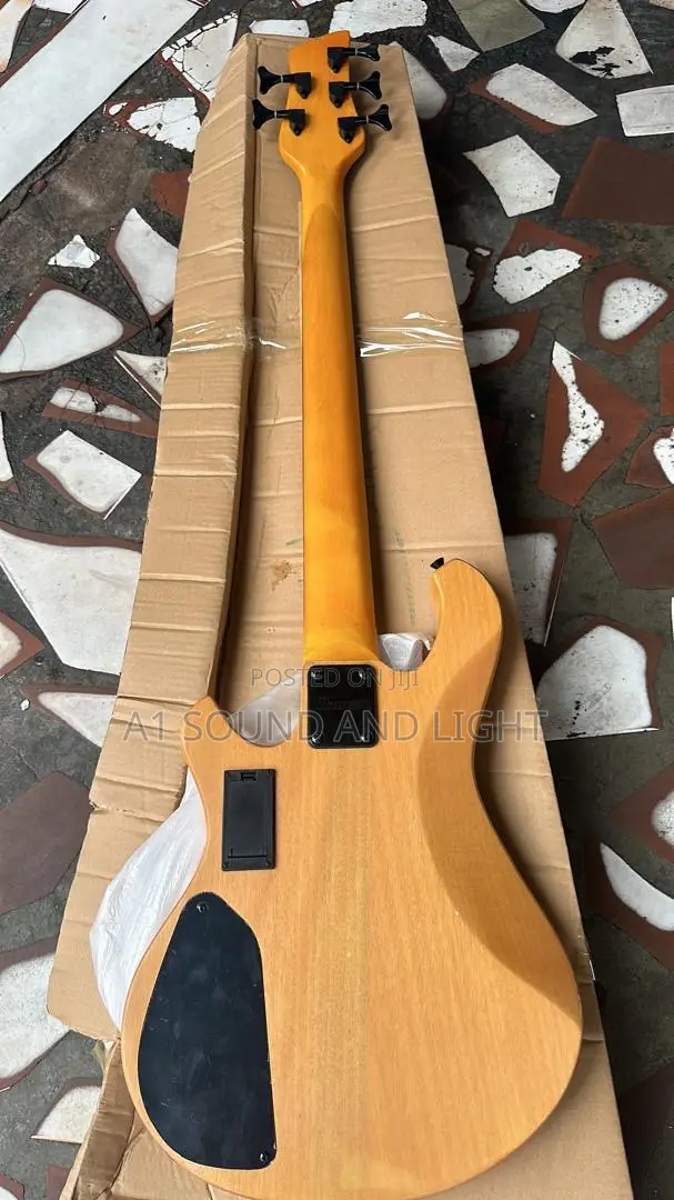 Ibanez Gio 5 Strings Active Bass Guitar [Log Grain Color ]
