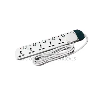 Focus 5-Way Extension Board With 5m Cable–Durable Safe Power Solution
