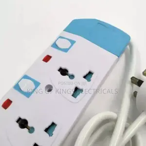 Focus 5-Way Extension Board With 5m Cable–Durable Safe Power Solution