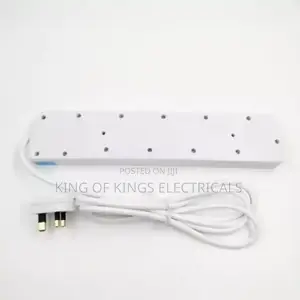 Focus 5-Way Extension Board With 5m Cable–Durable Safe Power Solution