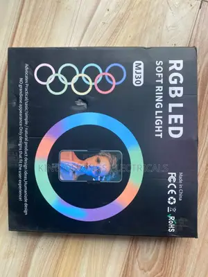 12-Inch RGB Ring Light – Multi-Color Led With Tripod Remote Control