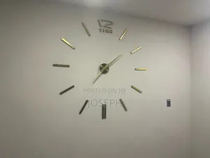 Roman 3d Wall Clock Big Types