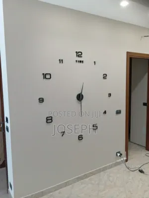 Roman 3d Wall Clock Big Types