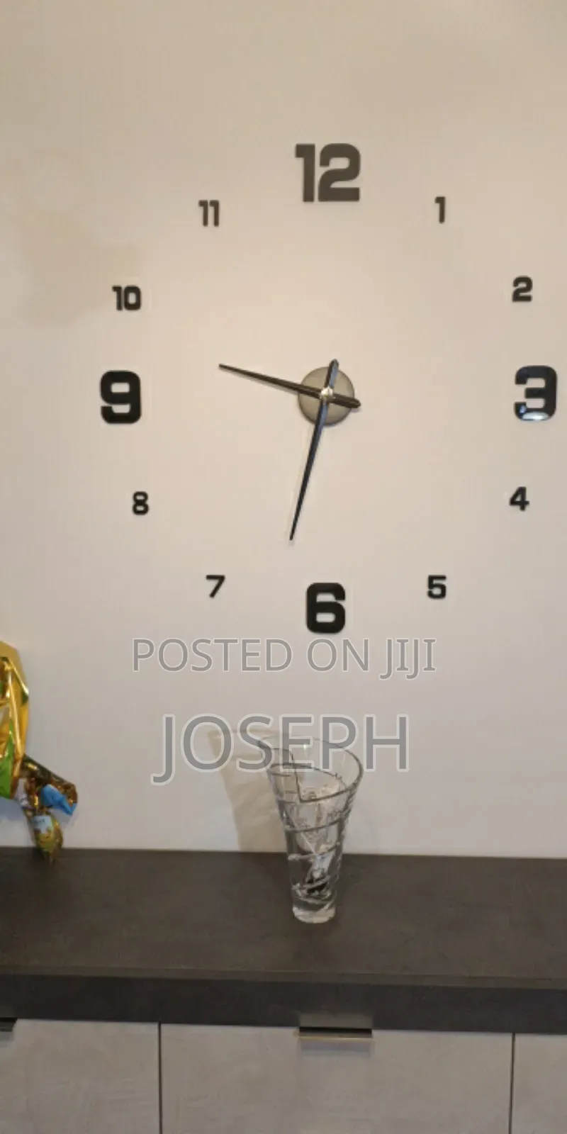 3d Wall Clock Deco