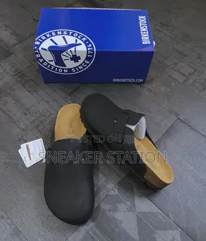 Birkenstock Boston Leather Black