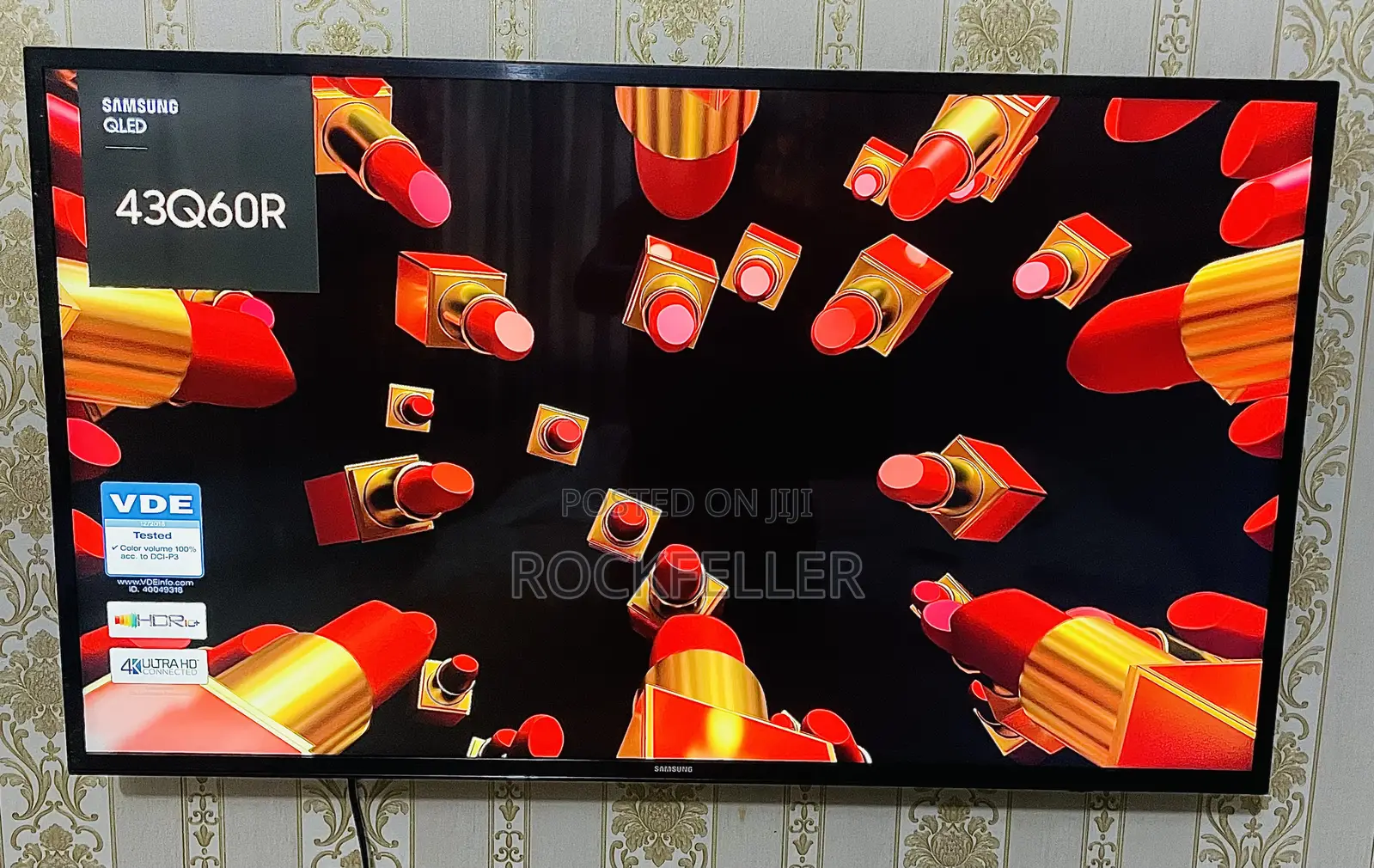 Uk Used Samsung Qled Uhd HDR Smart Digital Satellite 43inch
