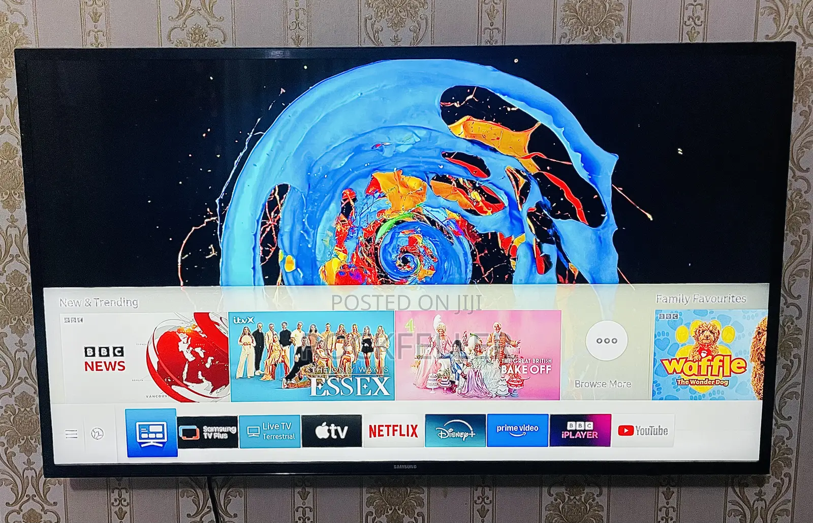 Uk Used Samsung Qled Uhd HDR Smart Digital Satellite 43inch
