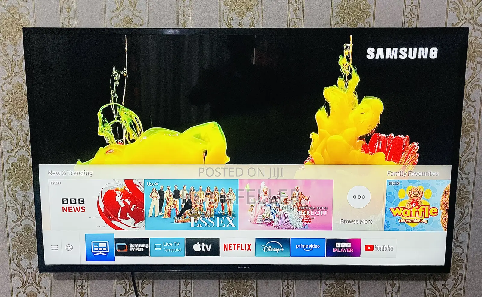 Uk Used Samsung Qled Uhd HDR Smart Digital Satellite 43inch