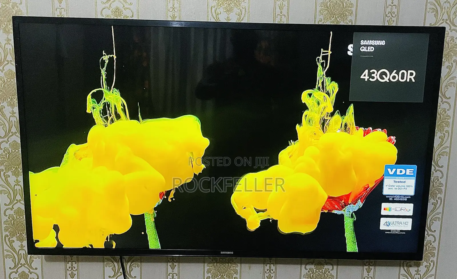 Uk Used Samsung Qled Uhd HDR Smart Digital Satellite 43inch