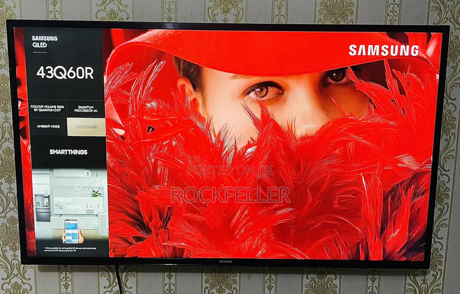 Uk Used Samsung Qled Uhd HDR Smart Digital Satellite 43inch