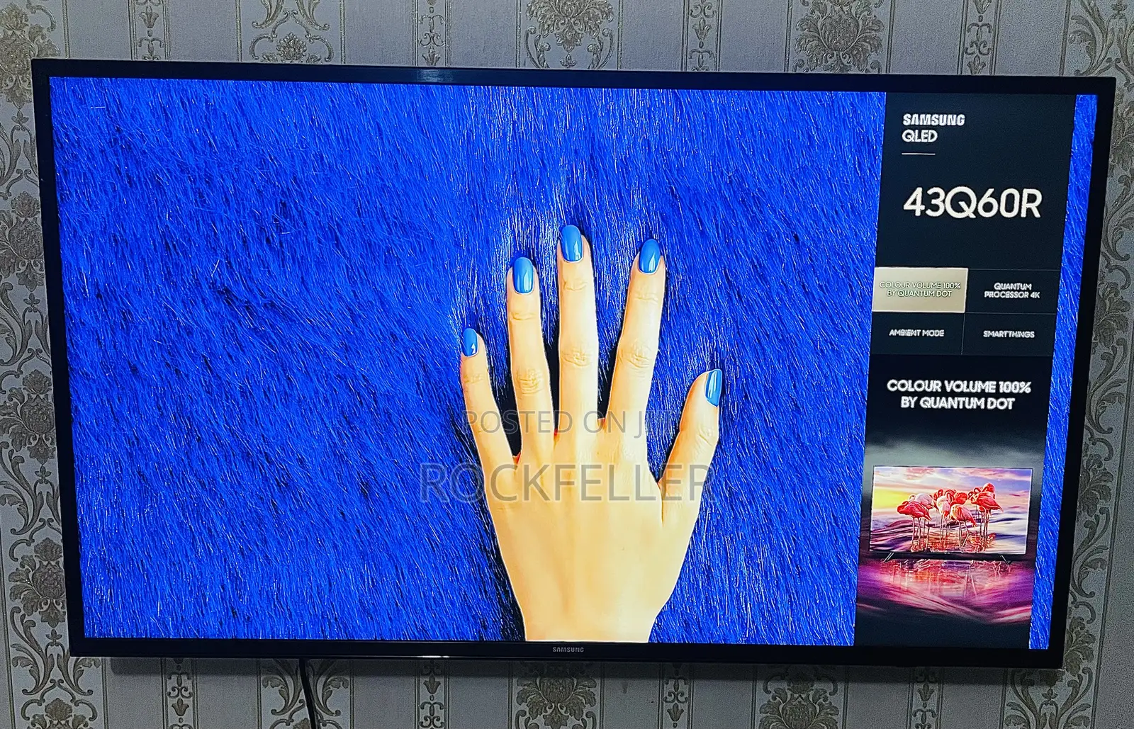 Uk Used Samsung Qled Uhd HDR Smart Digital Satellite 43inch