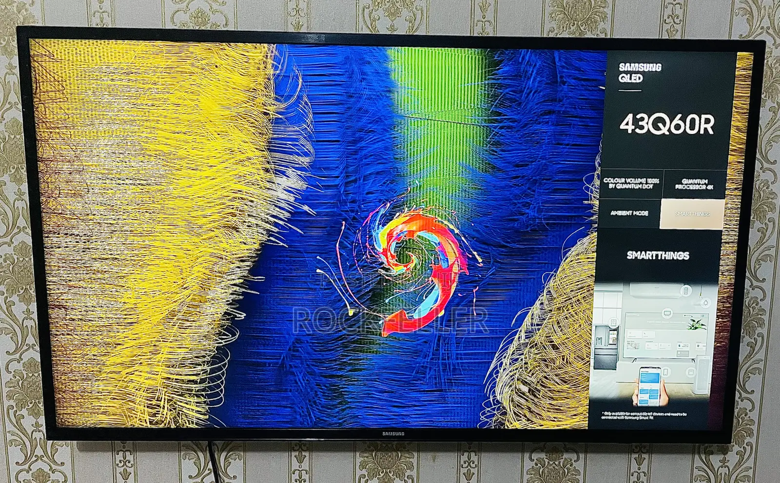 Uk Used Samsung Qled Uhd HDR Smart Digital Satellite 43inch