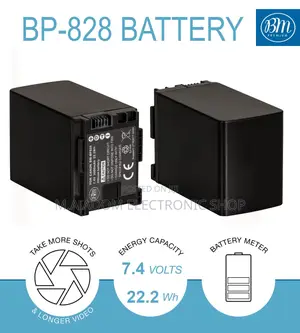 Canon Bp 828 Battery for Camcorder