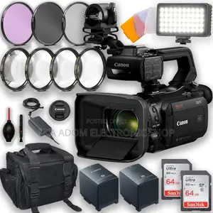 Canon Xa70 With It Accessories