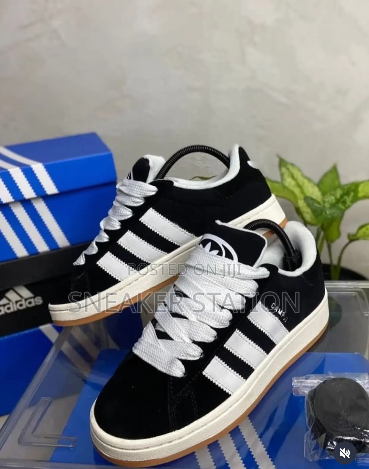 Adidas Campus Black/White