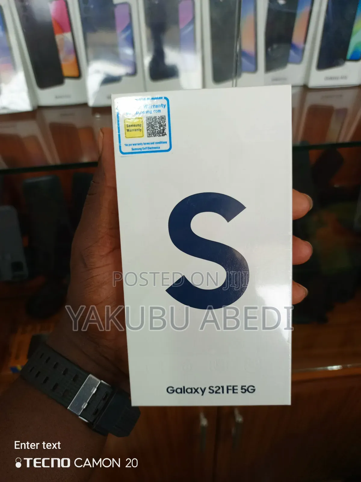 New Samsung Galaxy S21 FE 128 GB Black