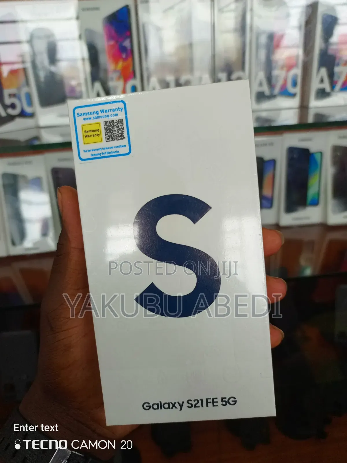 New Samsung Galaxy S21 FE 128 GB Black