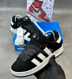 Adidas Unisex Campus Black/White Available