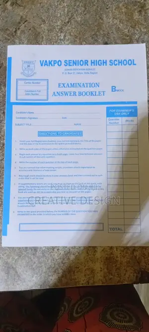 Answer Sheet Printing