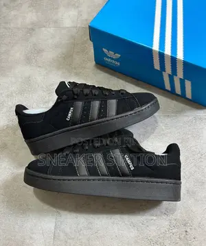 Adidas Unisex Campus All Black Available