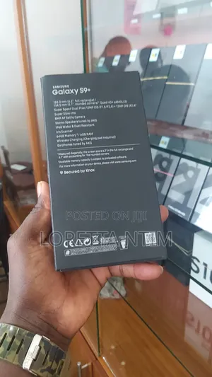New Samsung Galaxy S9 Plus 64 GB Black