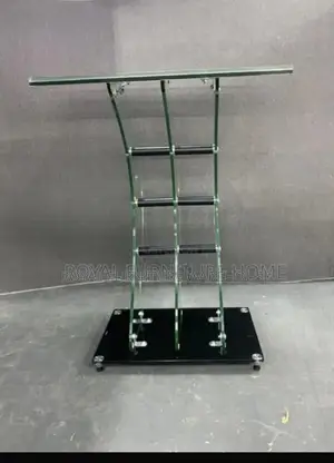 Imported Tempered Glass Preaching Podium Pulpit Stand