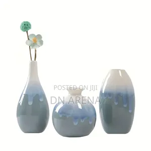 Ceramic 3pcs Vase for Decor