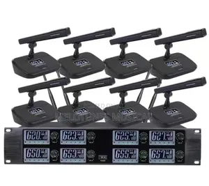 Akg 8channel Uhf Wireless Conference Microphone
